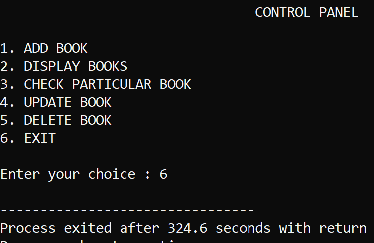 Bookshop Management Image