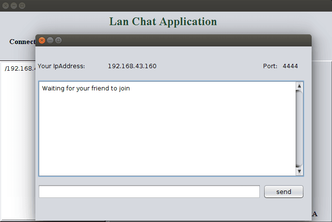 LAN Chat App Image